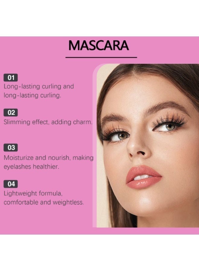 zephoco makeup mascara women make up, girls gift, eyelashes beauty mascara, lashes cosmetics eyelashes extensions, black - Image 4